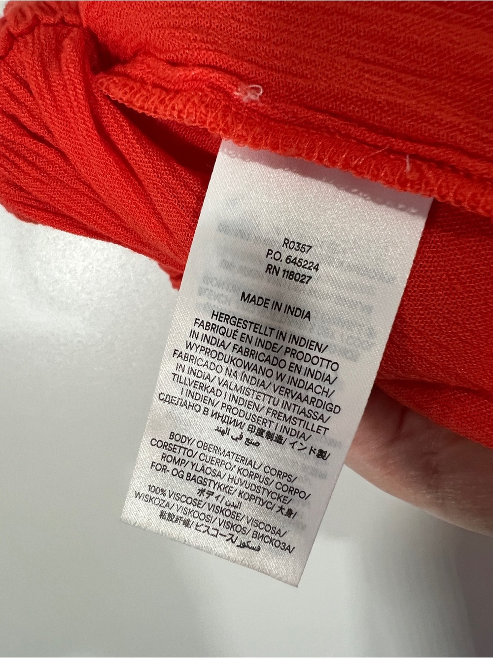 Boden Holiday Wide Leg Pull-On Trousers Size 8R Poppy Red - Picture 9 of 10